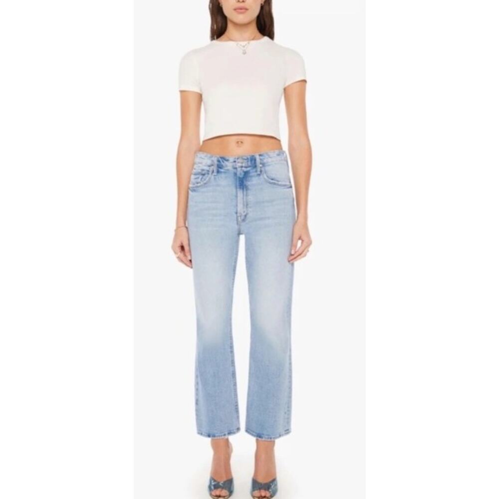 Mother Superior Denim The Scooter Ankle Jeans Don't Be A Square 30